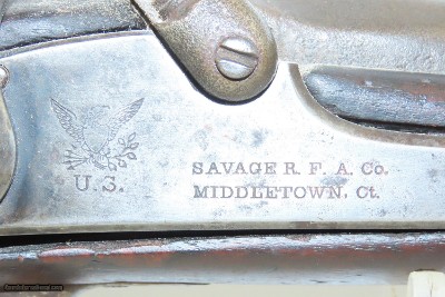1864 Dated CIVIL WAR Antique U.S. SAVAGE M1861 “EVERYMAN’S” Rifle-MusketMid to Late-Civil War U.S. Contract Musket - Image 6 of 21