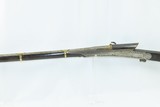 VERY LONG Antique Indian TORADAR MATCHLOCK RIFLED MusketMughal Empire Indian with LONG 48-1/4 Inch Barrel - 18 of 21