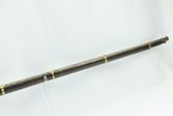 VERY LONG Antique Indian TORADAR MATCHLOCK RIFLED MusketMughal Empire Indian with LONG 48-1/4 Inch Barrel - 4 of 21