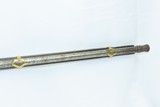 VERY LONG Antique Indian TORADAR MATCHLOCK RIFLED MusketMughal Empire Indian with LONG 48-1/4 Inch Barrel - 14 of 21