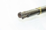 VERY LONG Antique Indian TORADAR MATCHLOCK RIFLED MusketMughal Empire Indian with LONG 48-1/4 Inch Barrel - 20 of 21