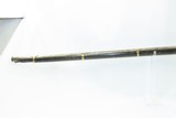 VERY LONG Antique Indian TORADAR MATCHLOCK RIFLED MusketMughal Empire Indian with LONG 48-1/4 Inch Barrel - 19 of 21