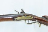 GORGEOUS 18th Century GERMANIC Antique JAEGER FLINTLOCK Rifle .69 caliber
Carved Stock, Sliding Patchbox, Double Set Triggers - 14 of 18