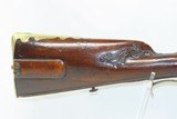 GORGEOUS 18th Century GERMANIC Antique JAEGER FLINTLOCK Rifle .69 caliber
Carved Stock, Sliding Patchbox, Double Set Triggers - 3 of 18