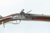 GORGEOUS 18th Century GERMANIC Antique JAEGER FLINTLOCK Rifle .69 caliber
Carved Stock, Sliding Patchbox, Double Set Triggers - 4 of 18