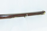 GORGEOUS 18th Century GERMANIC Antique JAEGER FLINTLOCK Rifle .69 caliber
Carved Stock, Sliding Patchbox, Double Set Triggers - 5 of 18