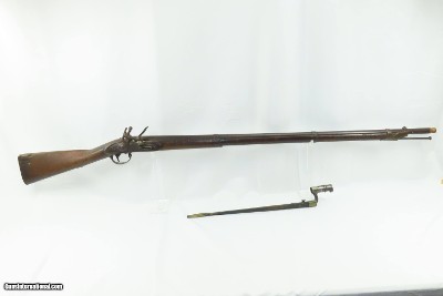 Antique M. T. WICKHAM U.S. M1816 FLINTLOCK Musket PHILADELPHIA, PA .69 calWith SOCKET BAYONET, SHEATH - Image 21 of 21