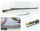 Antique M. T. WICKHAM U.S. M1816 FLINTLOCK Musket BAYONET & “CSA/1861” PIKE With SOCKET BAYONET, SHEATH, & CONFEDERATE PIKE