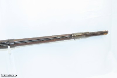 Antique M. T. WICKHAM U.S. M1816 FLINTLOCK Musket PHILADELPHIA, PA .69 calWith SOCKET BAYONET, SHEATH - Image 10 of 21