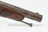 c1850s BRACE of BELGIAN Pistols ENGRAVED .60 PERCUSSION Antique Matched Pair of Self-defense BELT Pistols - 6 of 25