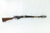 1950 Dated ISHAPORE “SMLE” No. 1 Mk. III Rifle C&R GRENADE LAUNCHING CUP With Wire Wrapped/Reinforced “GRENADIER” STOCK - 2 of 22