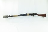 1950 Dated ISHAPORE “SMLE” No. 1 Mk. III Rifle C&R GRENADE LAUNCHING CUP With Wire Wrapped/Reinforced “GRENADIER” STOCK - 17 of 22