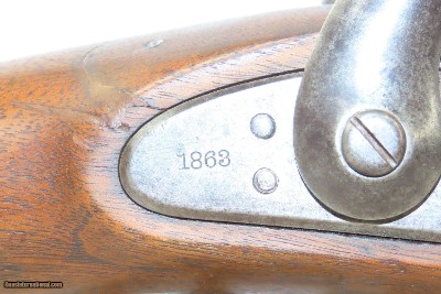 1863 Dated VERY SCARCE Civil War C.D. SCHUBARTH Contract M1861 Rifle-Musket 1 of only 9,500 Made by C.D. Schubarth Dated “1863” - Image 21 of 23