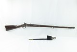 1862 Date CIVIL WAR Antique U.S. Springfield M1861 .58 Rifle-Musket BAYONET UNION “EVERYMAN’S RIFLE” Primary Infantry Weapon - 2 of 23