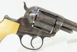 Antique COLT M1877 “LIGHTNING” .38 Double Action Revolver ANTIQUE IVORIES
ETCHED PANEL Double Action .38 Colt Made in 1886 - 19 of 20