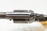 Antique COLT M1877 “LIGHTNING” .38 Double Action Revolver ANTIQUE IVORIES
ETCHED PANEL Double Action .38 Colt Made in 1886 - 9 of 20