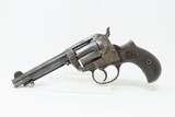 c1898 mfr. Antique COLT M1877 “Lightning” .38 Revolver DOC HOLLIDAYw/ Tooled Leather Holster - 5 of 22
