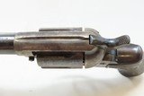 c1898 mfr. Antique COLT M1877 “Lightning” .38 Revolver DOC HOLLIDAYw/ Tooled Leather Holster - 12 of 22
