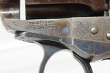 c1898 mfr. Antique COLT M1877 “Lightning” .38 Revolver DOC HOLLIDAYw/ Tooled Leather Holster - 9 of 22