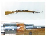 SPANISH M1916 7.92mm Mauser Bolt Action C&R Carbine with “FALANGIST CREST”
Military Rifle with CIVIL GUARD CREST on Receiver