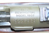 WORLD WAR II U.S. Remington M1903 BOLT ACTION .30-06 Springfield C&R Rifle
WWII Rifle Made in 1942 w/RA/9-42 MARKED BARREL - 8 of 20