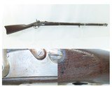 CIVIL WAR Dated Antique PROVIDENCE TOOL CO. U.S. M1861 “Everyman’s” Rifle
1864 Dated UNION MILITARY Percussion Longarm - 1 of 20