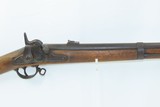 1859 Dated CIVIL WAR Antique U.S. SPRINGFIELD ARMORY M1855 .58 Rifle-Musket MAYNARD Tape Priming System Musket - 4 of 19