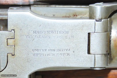 MERIDEN Mfg. Company MILLER CONVERSION U.S. M1861 .58 Rimfire Rifle-MUSKET 1864 Dated Antique PARKERS, SNOW & CO. Breech Loader - Image 12 of 20