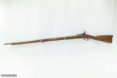 MERIDEN Mfg. Company MILLER CONVERSION U.S. M1861 .58 Rimfire Rifle-MUSKET 1864 Dated Antique PARKERS, SNOW & CO. Breech Loader - Image 16 of 20
