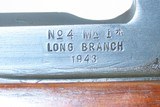 VERY NICE 1943 mfr. LONG BRANCH Enfield No. 4 Mk1 C&R Rifle TORONTO w/SLING WORLD WAR II INFANTRY Weapon of ENGLAND & CANADA - 16 of 18