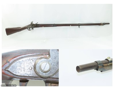 Scarce WAR of 1812 Antique U.S. J. HENRY Contract M1808 FLINTLOCK Musket
1 of only 4,014 Henry Contract Muskets Manufactured