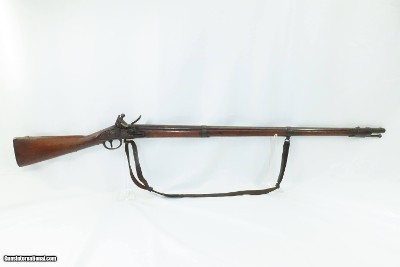 Antique WAR of 1812 U.S. M1795 Type FLINTLOCK Musket PERIOD LEATHER SLINGLate 18th/Early 19th Century CONTRACT MUSKET - Image 2 of 18