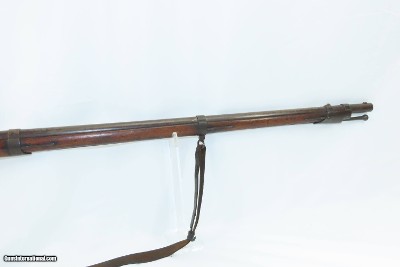 Antique WAR of 1812 U.S. M1795 Type FLINTLOCK Musket PERIOD LEATHER SLINGLate 18th/Early 19th Century CONTRACT MUSKET - Image 5 of 18