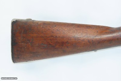 Antique WAR of 1812 U.S. M1795 Type FLINTLOCK Musket PERIOD LEATHER SLINGLate 18th/Early 19th Century CONTRACT MUSKET - Image 3 of 18