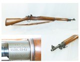 WORLD WAR II U.S. Remington M1903A3 Bolt Action C&R INFANTRY Rifle w/SLING
Made in 1943 w/ “R.A. / FLAMING BOMB / 4-43” Barrel - 1 of 17