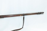 Antique WAR of 1812 U.S. M1795 Type FLINTLOCK Musket PERIOD LEATHER SLINGLate 18th/Early 19th Century CONTRACT MUSKET - 5 of 18