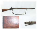 Antique WAR of 1812 U.S. M1795 Type FLINTLOCK Musket PERIOD LEATHER SLINGLate 18th/Early 19th Century CONTRACT MUSKET - 1 of 18