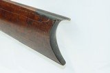 Antique AMERICAN Half-Stock Percussion BACK ACTION Rifle w/REMINGTON BARREL Engraved PLAINS Type HUNTING/HOMESTEAD Rifle - 18 of 18