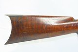 Antique AMERICAN Half-Stock Percussion BACK ACTION Rifle w/REMINGTON BARREL Engraved PLAINS Type HUNTING/HOMESTEAD Rifle - 3 of 18