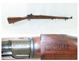 WORLD WAR II U.S. Remington M1903A3 Bolt Action C&R INFANTRY Rifle .30-06
Made in 1942 w/ “S.C. / FLAMING BOMB / 1-44” Barrel - 1 of 20