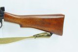 1942 Dated WORLD WAR II Era FAZAKERLEY Enfield No. 4 Mk1 C&R MILITARY Rifle
Primary BRITISH INFANTRY Weapon w/SLING - 10 of 22