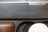 Post-WW I Deutsche Werke ORTGIES 7.65x17mm Hammerless C&R Pistol GERMAN
Type of Pistol Given to EVA BRAUN by the Führer - 16 of 20