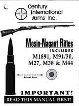 COLD WAR ERA Soviet IZHEVSK M44 7.62 Mosin-Nagant C&R Carbine LEATHER SLING Replacement for the SOVIET MODEL 1891 - 2 of 24