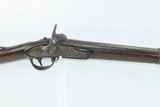 Antique WHITNEY US M1816/22 Musket BRASS TACK DECORATED CANOE GUN A Hard-Use, Altered Percussion Necessity Musket - 4 of 20