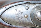 Antique WHITNEY US M1816/22 Musket BRASS TACK DECORATED CANOE GUN A Hard-Use, Altered Percussion Necessity Musket - 7 of 20