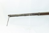 Antique WHITNEY US M1816/22 Musket BRASS TACK DECORATED CANOE GUN A Hard-Use, Altered Percussion Necessity Musket - 18 of 20