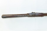 Antique WHITNEY US M1816/22 Musket BRASS TACK DECORATED CANOE GUN A Hard-Use, Altered Percussion Necessity Musket - 9 of 20