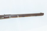 REEDSBURG, WISCONSIN LONG RIFLE D.A. BARNHART TARGET Antique Double Set Triggers, .38 Caliber - 5 of 19