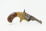 1874 mfg. Antique COLT “Open Top” .22 RF Self Defense SA POCKET RevolverColt’s Answer to Smith & Wesson’s No. 1 Revolver - 14 of 17