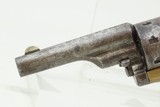 1874 mfg. Antique COLT “Open Top” .22 RF Self Defense SA POCKET RevolverColt’s Answer to Smith & Wesson’s No. 1 Revolver - 5 of 17